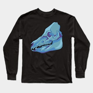 Neon Pig Skull Long Sleeve T-Shirt